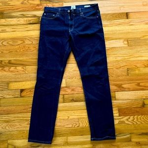 Flint & Tinder - Men’s All-American Stretch Denim Jeans - Slim - Dark Wash 33x32